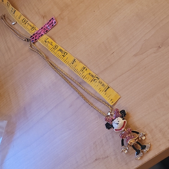 Betsy Johnson Mouse necklace - Picture 1 of 3